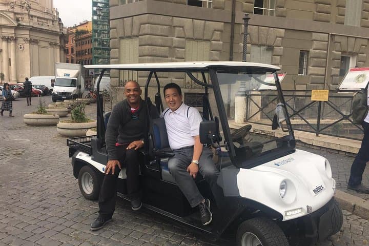 Rome Must See Golf Cart Tour: Pantheon Navona & Trevi Fountain