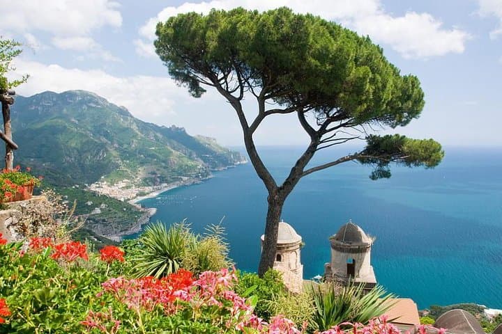 The sea view from Ravello