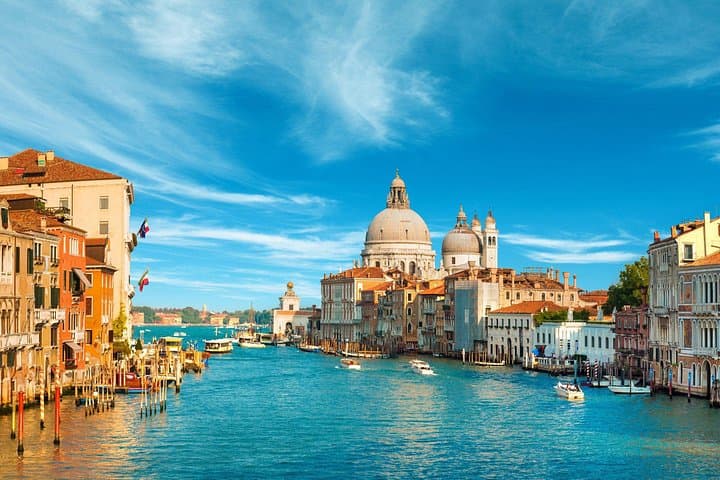 Water taxi in Venice
