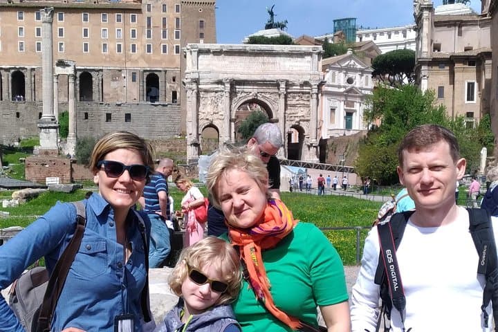 The Roman Forum with Maria