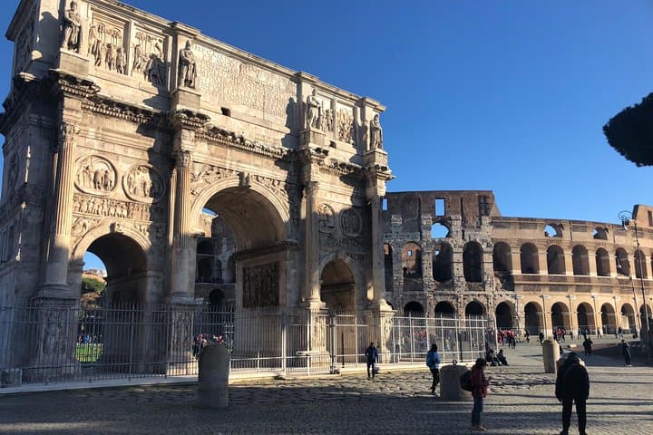 Colosseum & Arch of Constantine