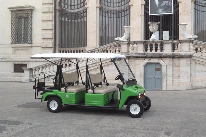 around imperial rome with golf car