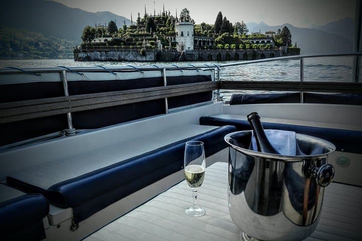 Micaela's exclusive private sunset cruise on lake Maggiore