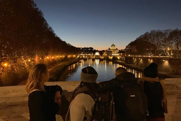 Rome by Night E-Bike Tour with Pizza Option