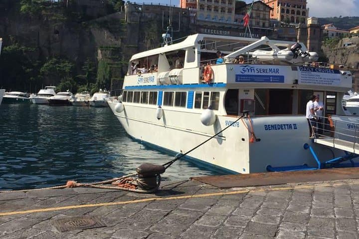Positano & Amalfi Day Cruise From Sorrento, Seiano or C.Stabia