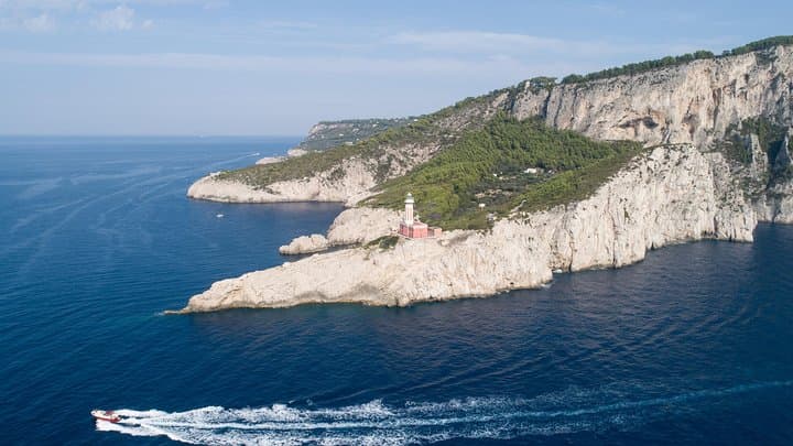 Around the island