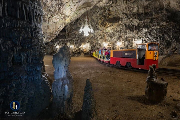 Postojna Cave Murano Chandelier