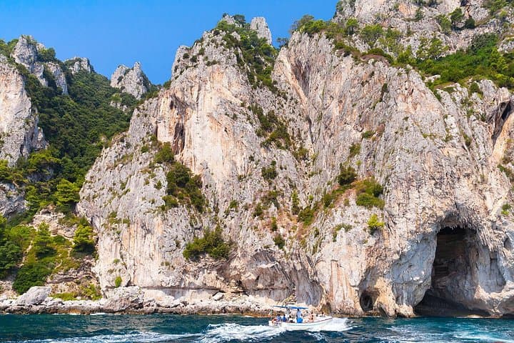 See natural caves and grottoes up close