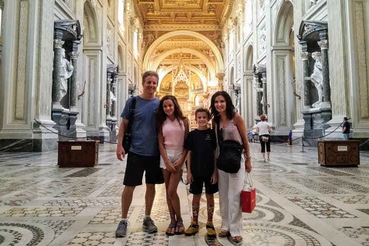 Rome Walking Tour of Holy Sites: Basilica of the Holy Cross in Jerusalem, San Giovanni in Laterano and Scala Santa