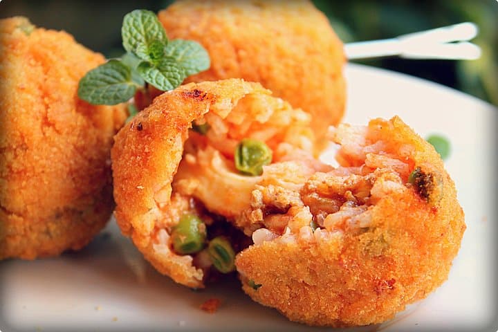 Traditional Arancino