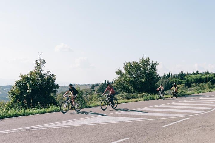Private E-bike Tour in Chianti from San Gimignano