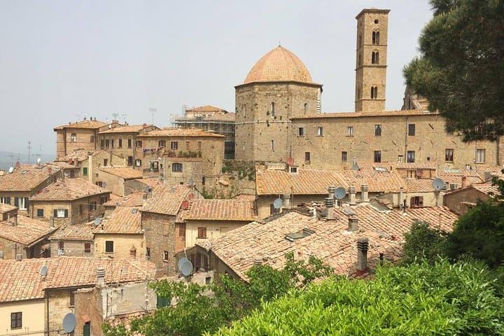 The Etruscan town hilltop town of Volterra