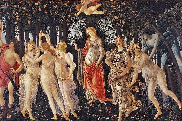 Leonardo, Botticelli and Michelangelo's Works in the Uffizi Gallery