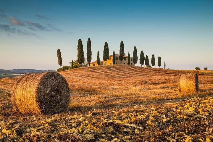 Montepulciano, Montalcino, Pienza from Florence