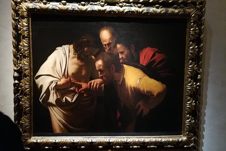 Uffizi: Caravaggio's Doubting Thomas