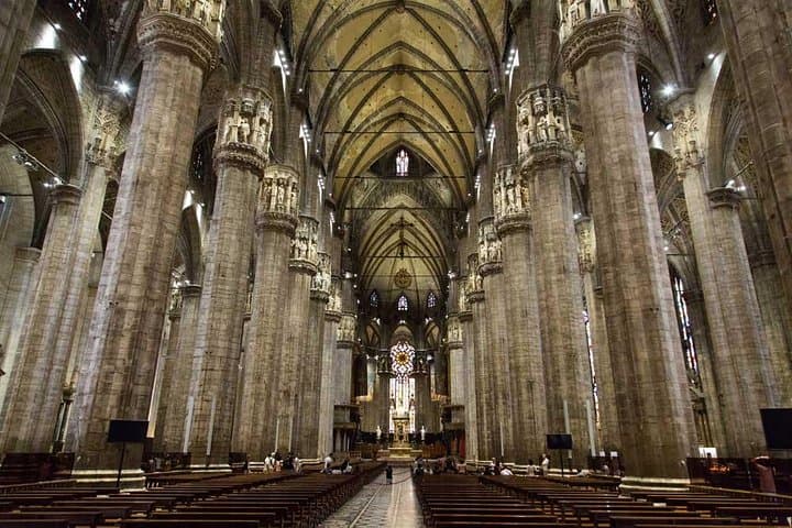 Inside the Duomo Cathedral