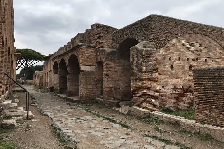 Side street close to the forum