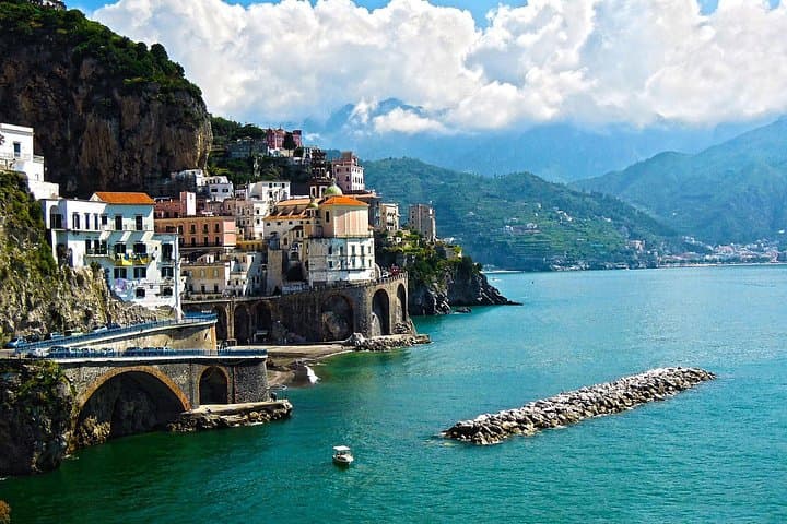 From Sorrento: Full day Tour of Positano, Amalfi and Ravello
