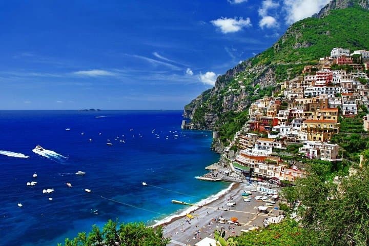Grand Tour to Pompeii (with private guide) & the Amalfi Coast from Rome & back