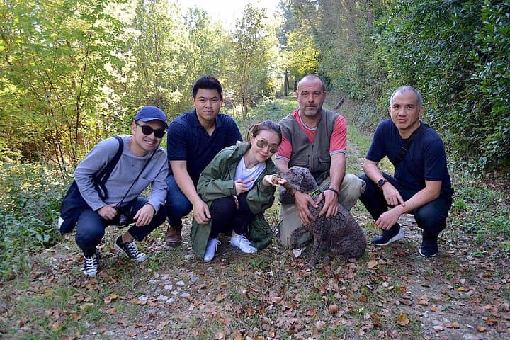 Truffle Hunting Experience with Lunch in San Miniato