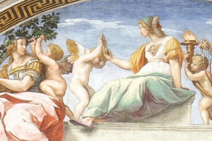 Putti in the Raphael Rooms