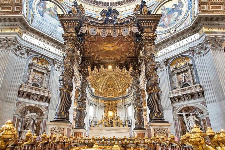 Baldacchino in St Peter