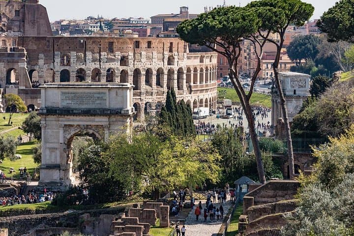 View on the Colosseum