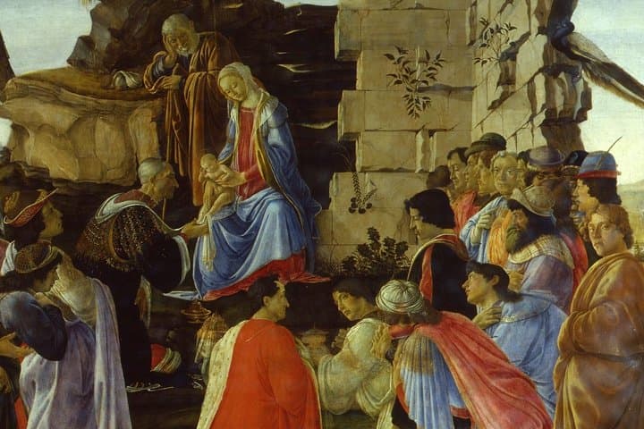 Uffizi: Botticelli's Adoration of the Magi