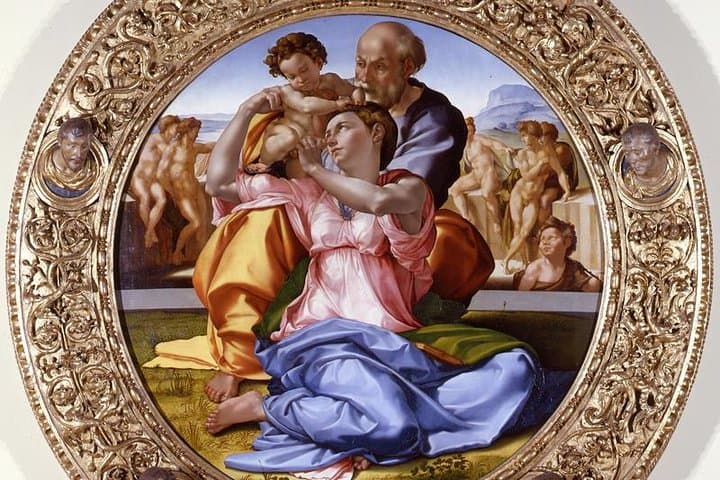 Uffizi: Michelangelo's Tondo Doni