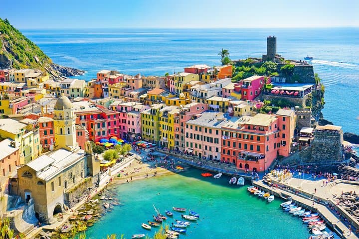 Cinque Terre tour with limoncino tasting from La Spezia Port