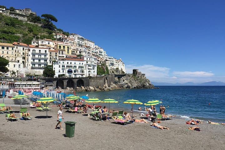 Amalfi beach