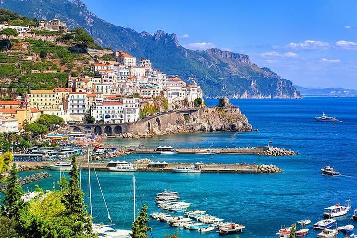 Amalfi Coast and Positano: Full Day Private Tour from Rome