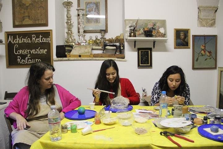 Ceramic Pottery Workshop in Rome