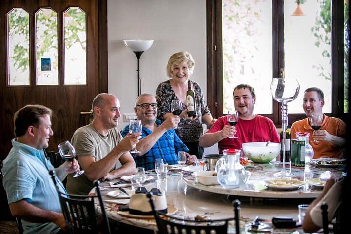 tasting at the winery