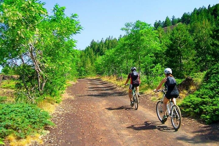 Mountain Biking Etna - Altomontatana slope