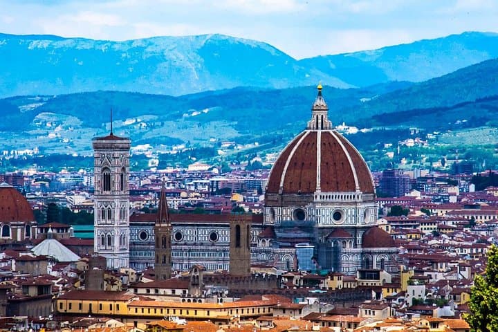 The view from Piazzale Michelangelo