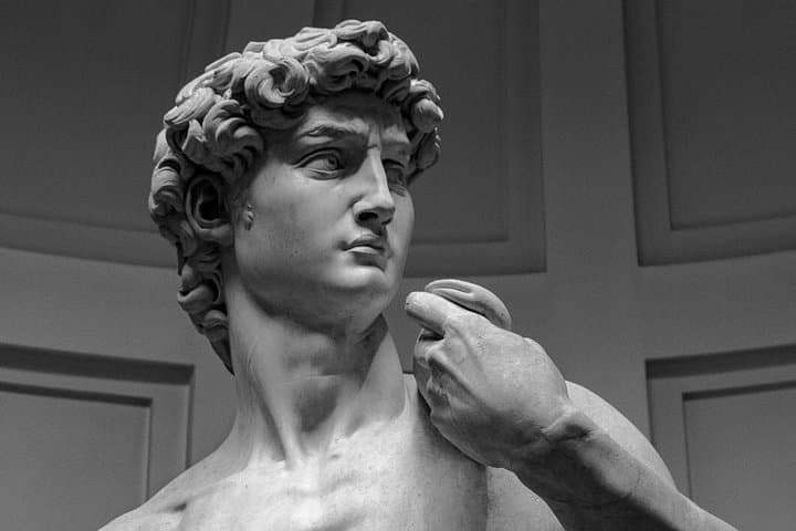 Skip the line entrance to see the original David