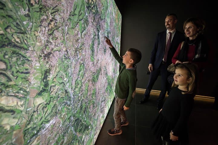 The map of current Rome