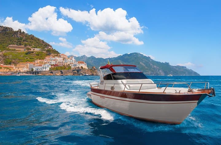 Amalfi Coast Semiprivate Tour by Boat