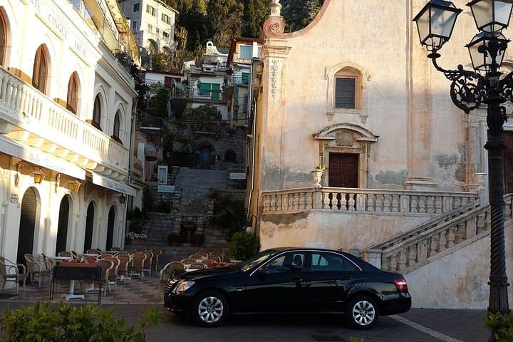 Transfer from and to Catania Airport Taormina Giardini Naxos Letojanni Mazzarò.
