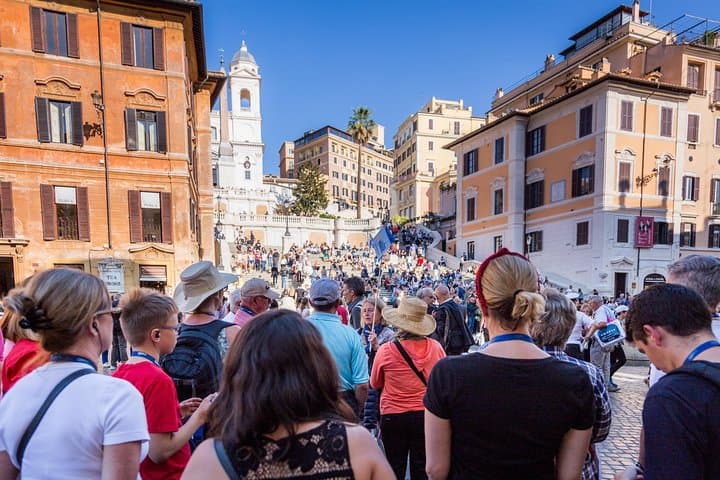 Rome Walking Tour with Pantheon, Trevi Fountain & Spanish Steps