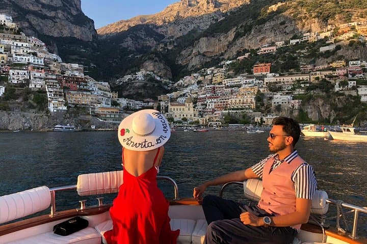 Romantic Night on Board in Positano