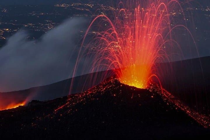 Private Etna & Taormina Tour, from Palermo area & Cefalù