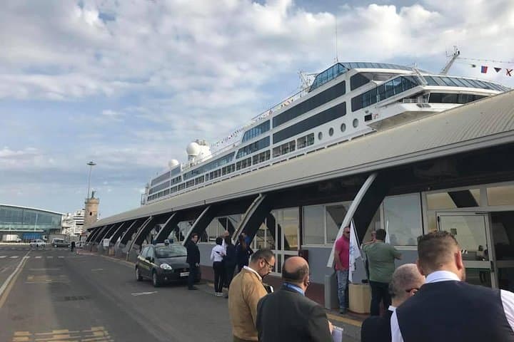 We will take you to the drop off right under your ship