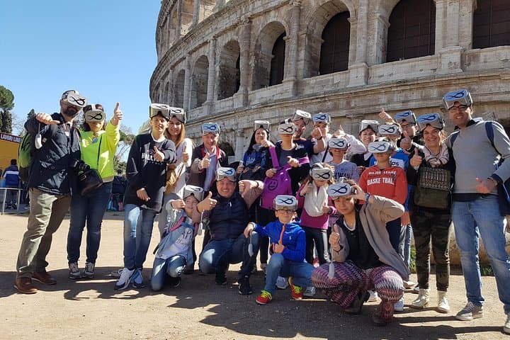 Colosseum Virtual Reality Outdoor Experience with Audioguide
