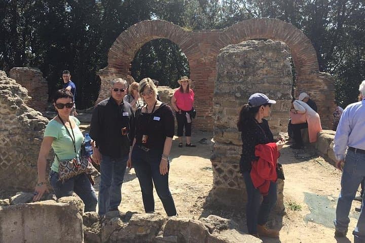 Tour in the ruins of Cuma with an archaeologist.