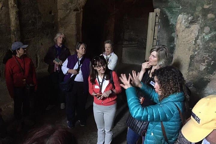 Tour in the ruins of Cuma with an archaeologist.