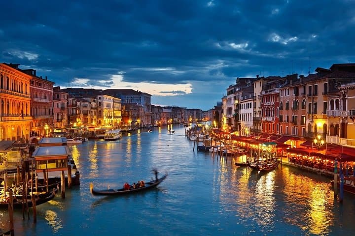 Evening time in Venice