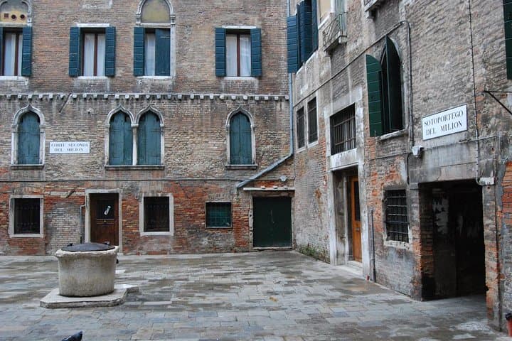 Corte del Million - one of the stop of the tour