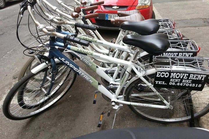 Rome City Bike & E-Bike Daily Rental